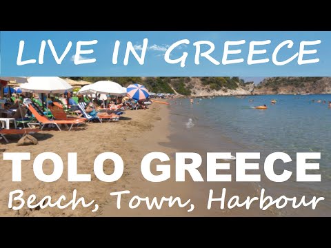 Tolo Greece, (Τολό) Beach, Town, Harbour | Nafplio | Peloponnese | Living in Greece