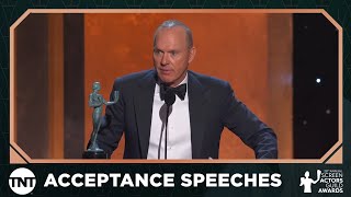 Michael Keaton: Award Acceptance Speech | 28th Annual SAG Awards | TNT video