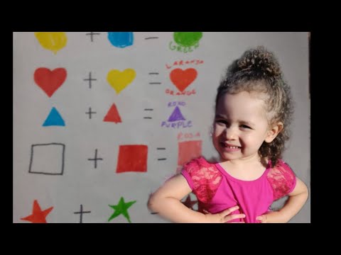 Milena Aprende as Cores em inglês