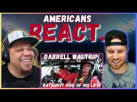 AMERICANS REACT TO DARRELL WALTRIP'S RIDE OF A LIFETIME AT BATHURST  || REAL FANS SPORTS