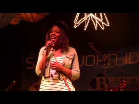 Beccy Clark performing "Always" by Bon Jovi at the Saint John Idol finale show