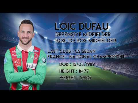 Loic Dufau [Defensive Midfielder / Box to Box Midfielder] VS US Avranches