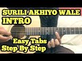 Surili Akhiyon Wale Guitar Tabs/Lead Lesson(intro) | Salman Khan | Veer | FuZaiL Xiddiqui