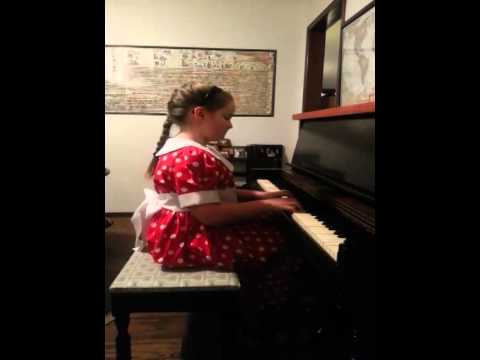 Grace Palmer performs French Children's Song and Little Playmates