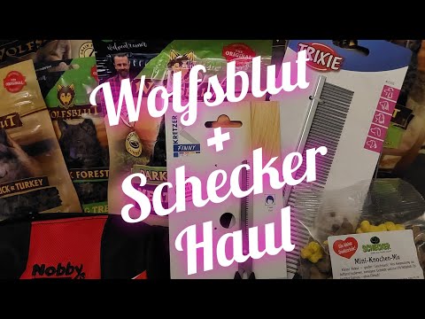 Ich habe eine Bestellung bei Wolfsblut und Schecker gemacht!