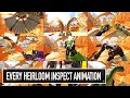 Every Heirloom Inspect Animation In APEX LEGENDS (2023) All Heirloom Inspection Animations