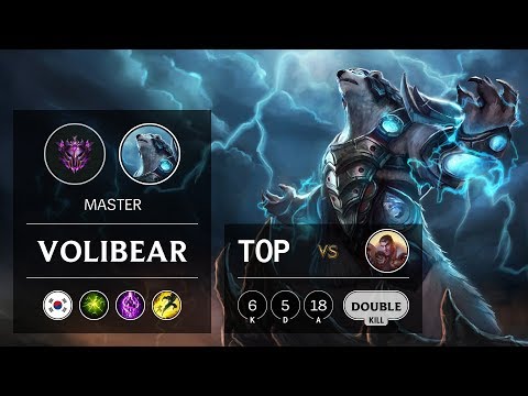 Volibear Top vs Jayce - KR Master Patch 9.23