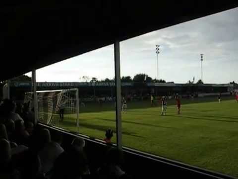 Rhyl's 1st Goal v FC Haka Valkeakoski (3-1) 19.7.07 UEFA Wales Football