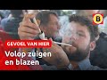 'ZUIGEN totdat je een ons weegt' tijdens het NK pijproken | Omroep Brabant