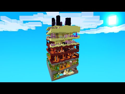 1 CHUNK Parkour BATTLE!