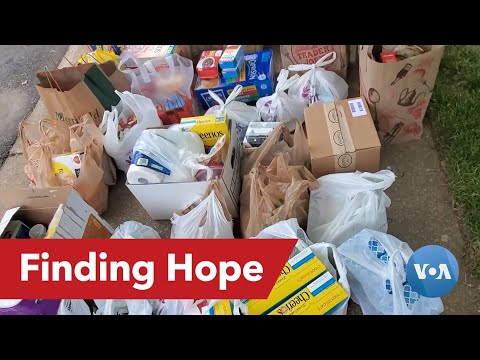 Community Food Drive in Virginia Helps Local Food Banks Distribute Donated Food Items