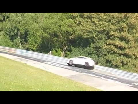 Megane RS Rental Crash Nordschleife Touristenfahrten 14.08.2016
