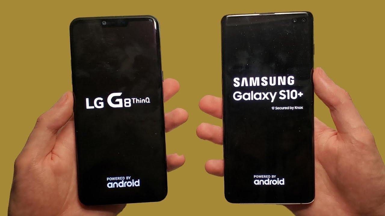 LG G8 vs Samsung Galaxy S10+ Speed Test & Cameras!