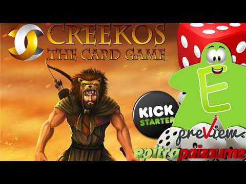 Creekos: The Card Game - english video review by epitrapaizoume.gr - proceed 2 play 