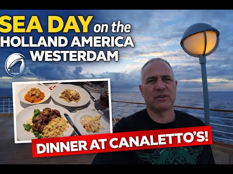 Canaletto’s on Holland America Westerdam/Is This the Best Italian Restaurant at Sea?