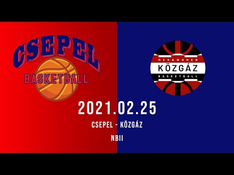 Csepel Közgáz NBII 2021 02 25