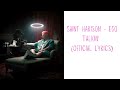 Saint Harison Ego Talkin Official Lyrics Karaoke