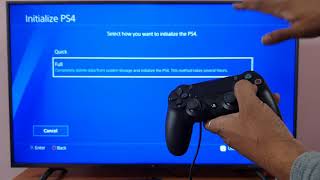 How to Factory Reset your  PS4 pro or PS4 SLIM before your Resell?