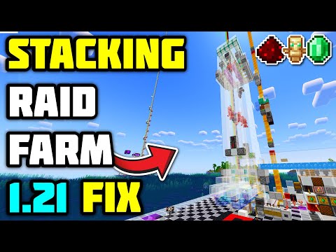 Minecraft Raid Farm 1.21 FIX - (Repeating Raid Design)