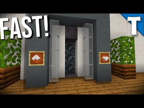 The FAST Realistic ELEVATOR [Minecraft Bedrock 1.20] +Tutorial