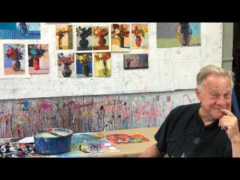 BobBlast 270 - "Abstract Florals from Loose, Colorful Splatters."