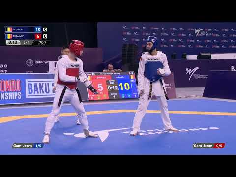 209 R64 Men  74kg BEL ACHAB B  ROU BURA M C