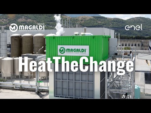 Heat The Change - Launch of Magaldi’s First Thermal Energy Storage Plant Powered by Renewable Energy