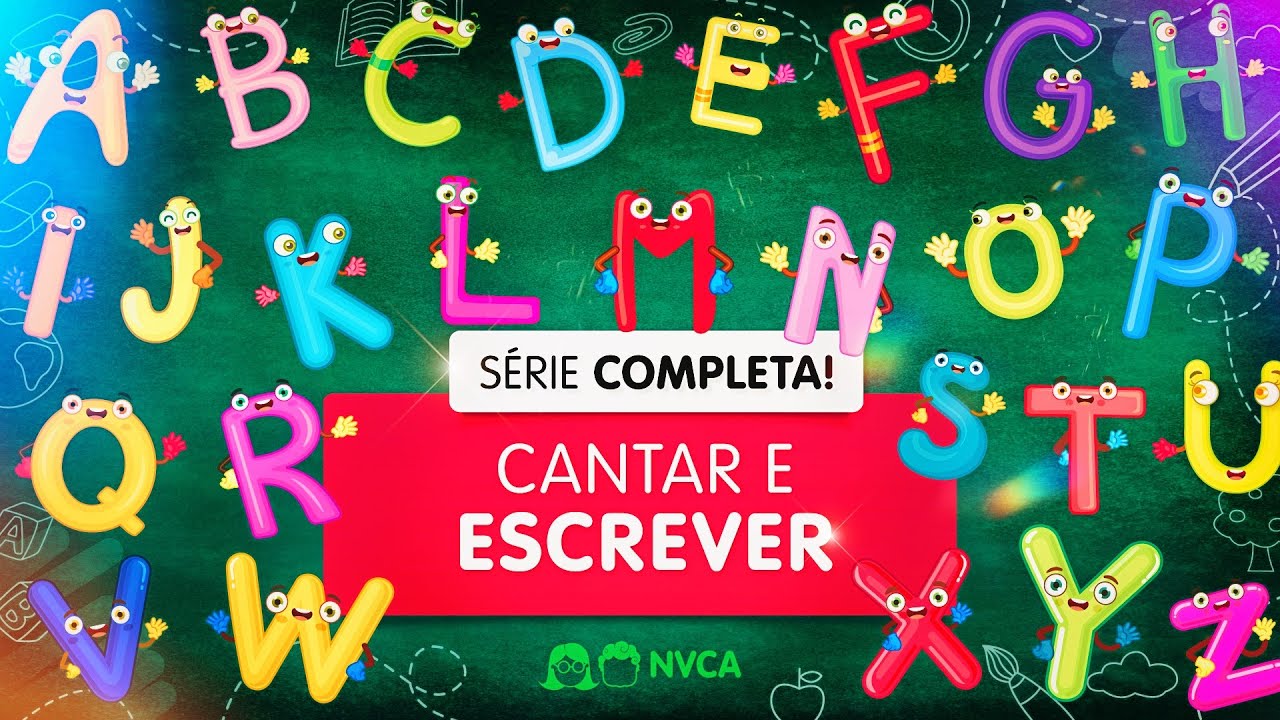 Vamos aprender as LETRAS? Alfabeto COMPLETO! Aprendendo através da MÚSICA 🎵