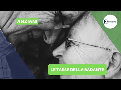 Le tasse della badante - Assistenza Domiciliare degli Anziani - Lavoro in Regola