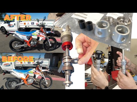 KTM 20mm Lowering Kit Step-by-Step Installation PowerParts PN 79612955144 | 500 exc-f | 300 xc-w