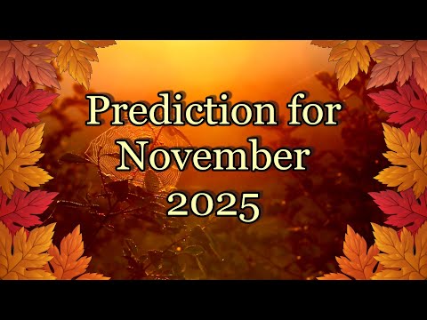 Prediction for November 2025 - A reading with Crystal Ball and Tarot