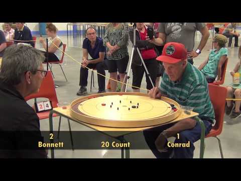 Crokinole 2017 World Championship Final - Conrad v Bonnett