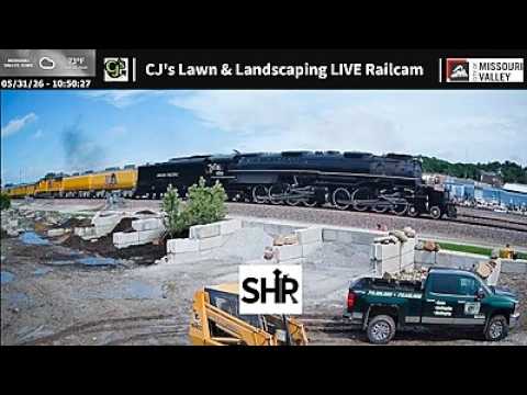 Live webcam view of Union Pacific Blair Sub Railcam, Missouri Valley