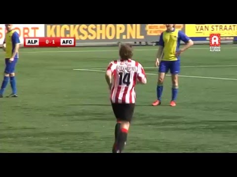 Samenvatting Alphense Boys - AFC '34 (3 april 2016)