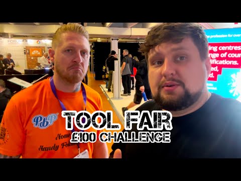 What can we find for £100 at toolfair? (giveaway) 