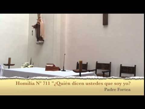 Sermon 711 "Quién dicen ustedes que soy yo"