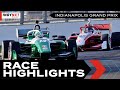 Race Highlights 2025 Indianapolis Grand Prix Race 1 INDY NXT By Firestone