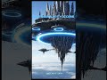 Floating City 2100: Life Above the Clouds in the Future | GATEWAY 2100 | #shorts #viral #scifi