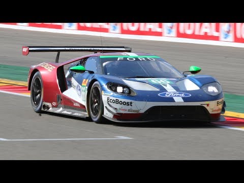 Ford GT LM V6 EcoBoost GTE Pro - Sounds & Fly by's at Spa-Francorchamps!