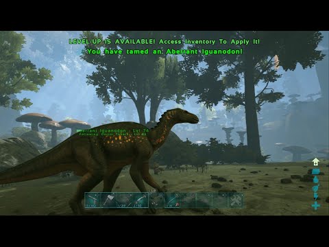Ark Survival Evolved - Valguero - Season 1 Ep09 - Taming an Aberrant Iguanadon
