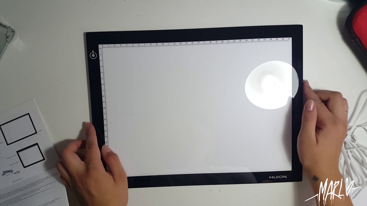 Watch REVIEW Mesa de luz LED Huion L4S A4 Now REVIEW Mesa de luz LED Huion L4S A4