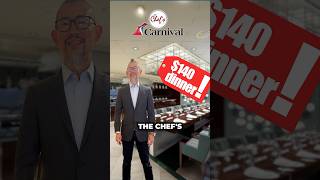 I spent $140 on Chef's Table dinner so you don't have to | Carnival Radiance Cruise.