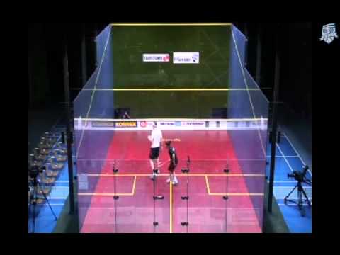 ETC Squash Peter Creed vs James Willstrop Game 1