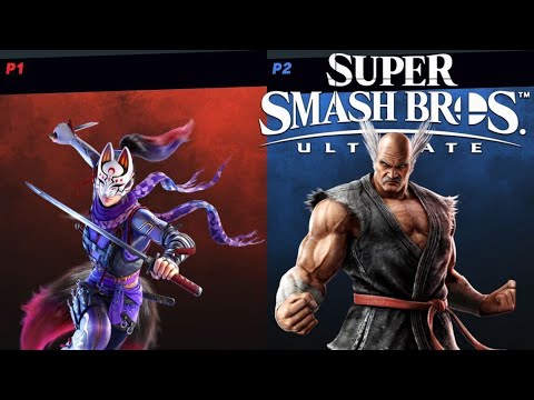 Smash Dominguero - Kunimitsu vs Heihachi (peleadores Mii)