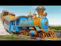 Lego Toy train Cartoon - Trains for kids Choo Choo Train