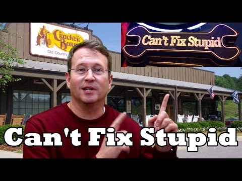 "Can't Fix Stupid" Wrench