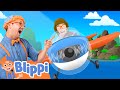 Blippi S Aircraft Blippi Vehicles Learning Videos For Kids