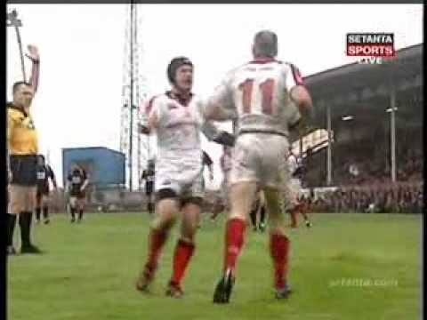 Llanelli Scarlets v Ulster 19/05/06 End of game highlights