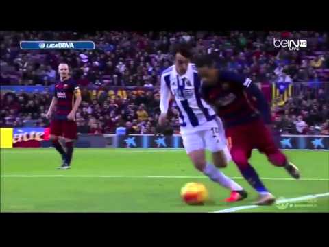 Neymar vs Real Sociedad Home 2015/16 HD - English Commentary