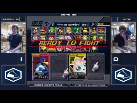 S@PS 29 Melee Singles - Slypig (Falco) vs Semi (Peach/Fox) - Winner's Finals